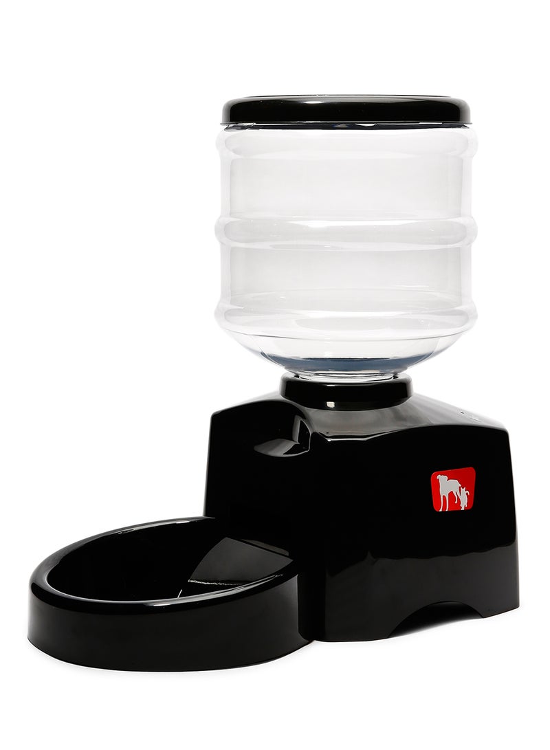 LCD Display Automatic Pet Feeder Black/Clear 40x22x25centimeter - Image 1