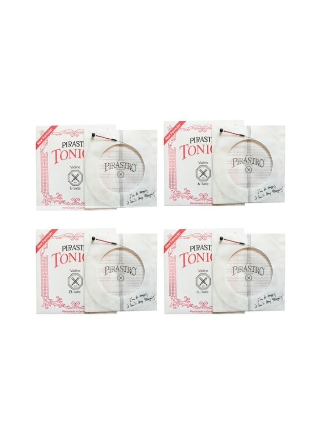 4-Piece Violin Strings For 4/4-3/4 Violin