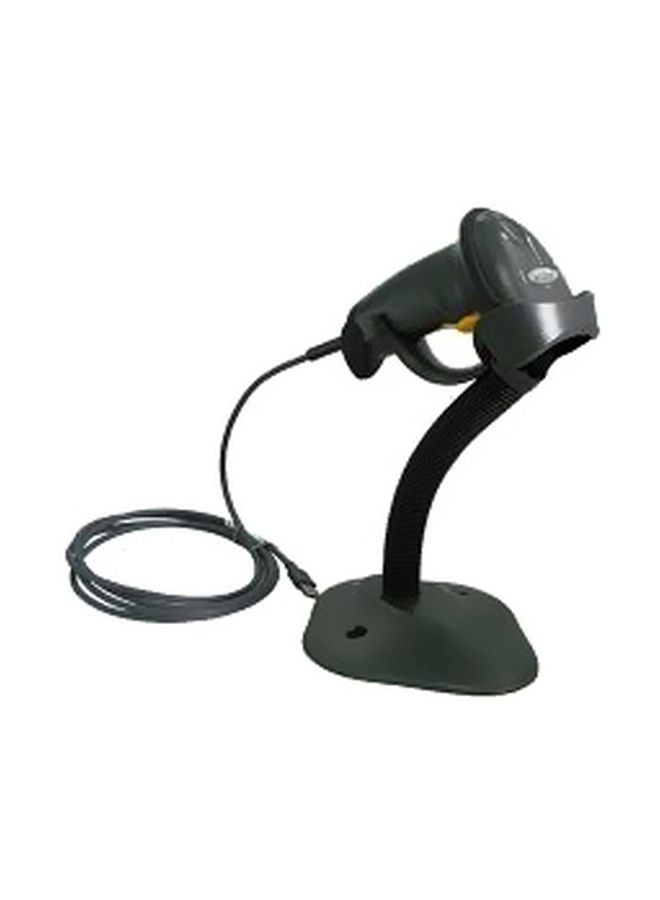 ZEBRA Laser Barcode Scanner Black  - Image 1