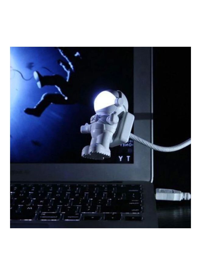 Mini Spaceman Astronaut USB LED Night Light White  - Image 4