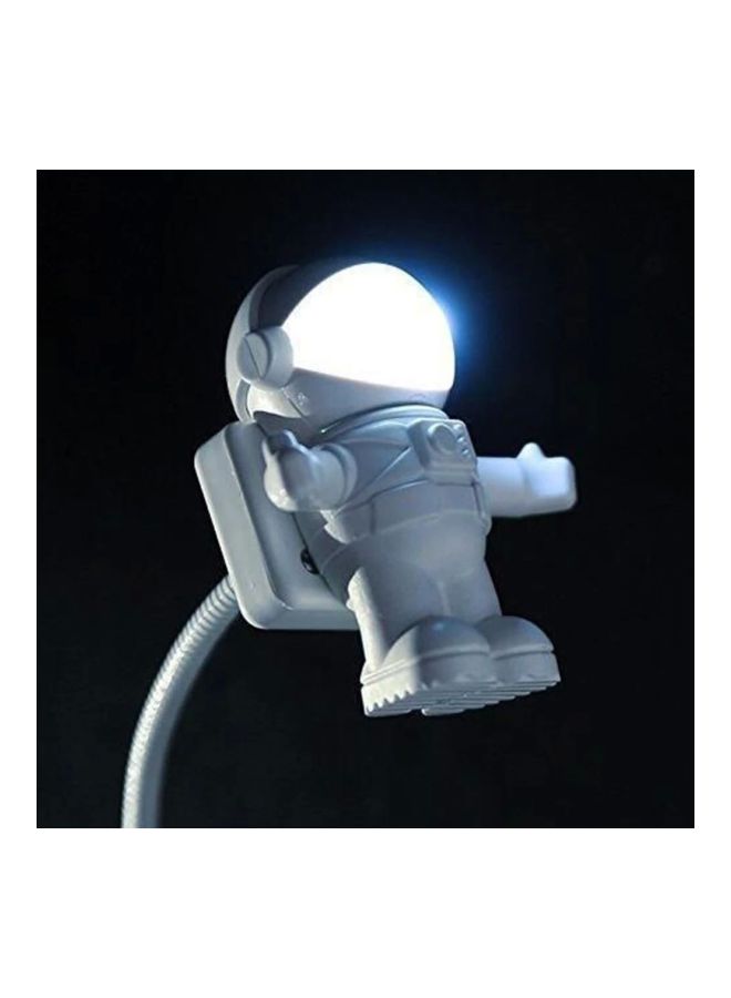 Mini Spaceman Astronaut USB LED Night Light White  - Image 3