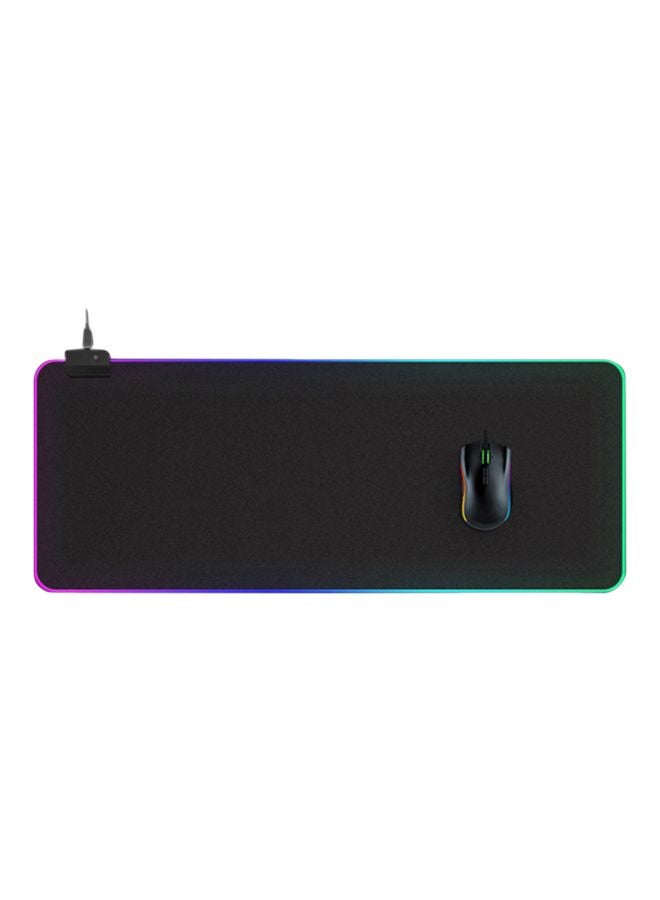 Soft LED Mouse Pad Black - Image 1