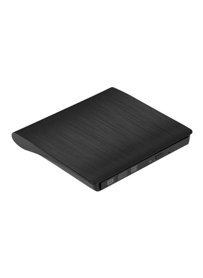 محرك أقراص DVD محمول بمنفذ USB أسود - Image 2