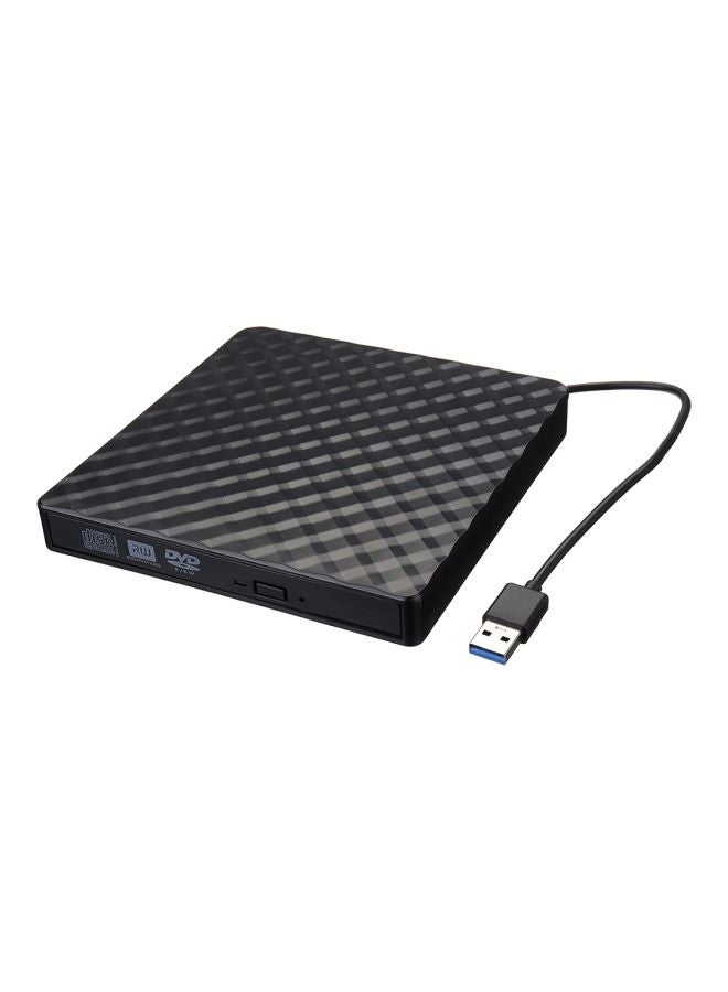 Portable USB DVD Drive Black  - Image 1