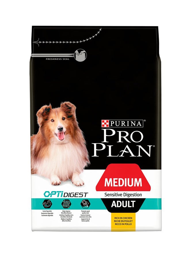 Purina- invalid brand name Medium Adult Sensitive Digestion Dog Lamb Dry Food Brown 3 kg  - Image 1
