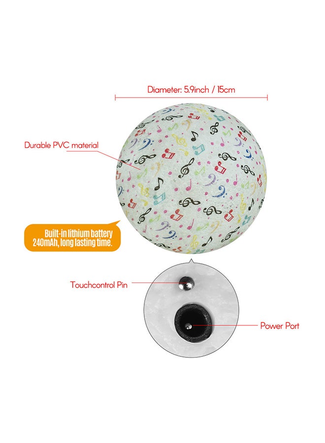 3D Printed USB Rechargeable Moon Lamp With Touch Control Multicolour 5.9inch - Image 3
