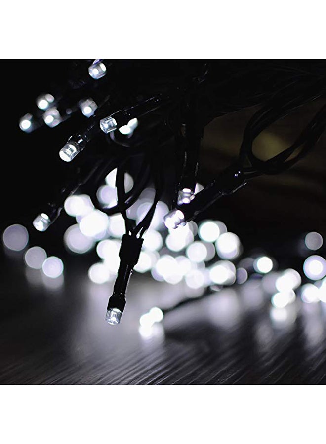 Beauenty Pack Of 2 Waterproof Solar Powered Outdoor Light White/Black - Image 2