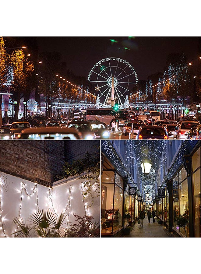 Beauenty Pack Of 2 Waterproof Solar Powered Outdoor Light White/Black - Image 5