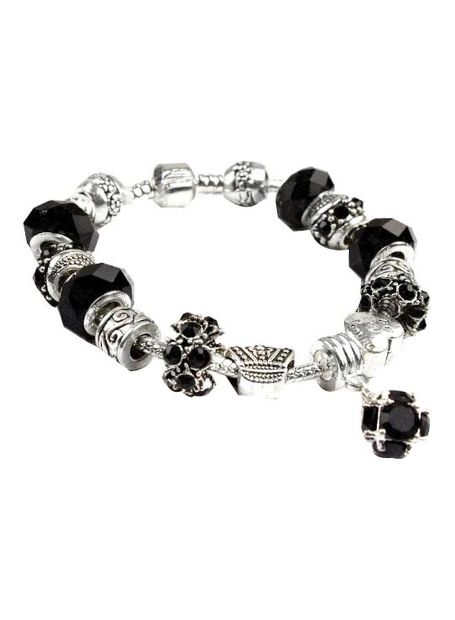 Generic - Alloy Crystal Studded Pandora Charm Bracelet - Image 1