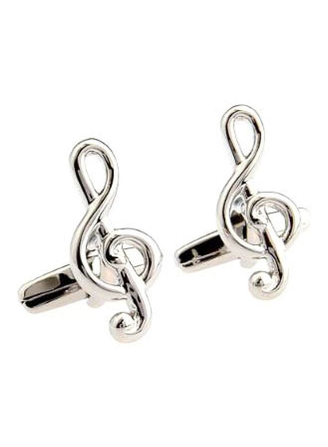 Generic - Fashion Musical Note Cufflinks - Image 1