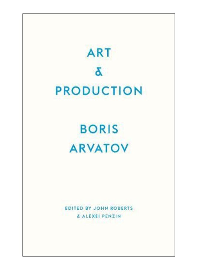 Art And Production paperback english - 20-Aug-17