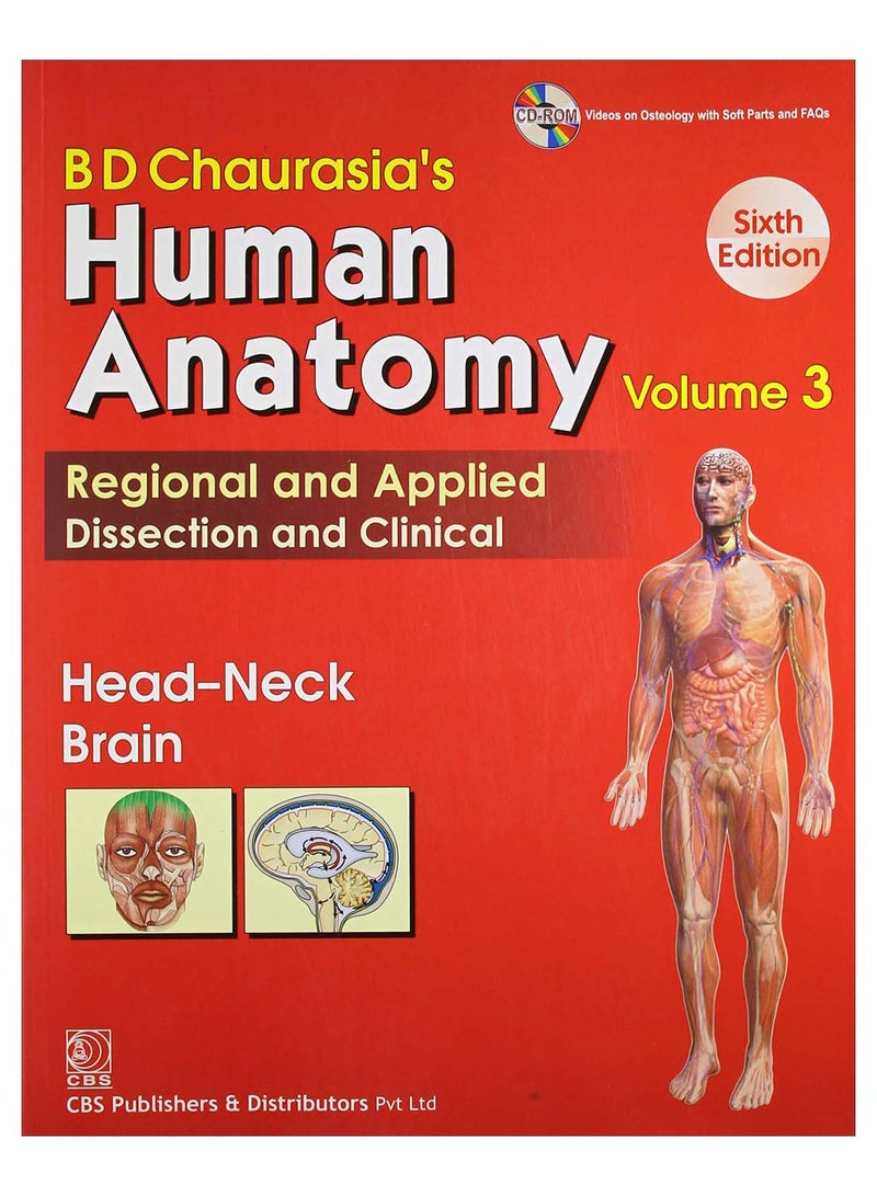 Human Anatomy Regional And Applied Dissection And Clinical With CD paperback english - 1-Jan-13 
