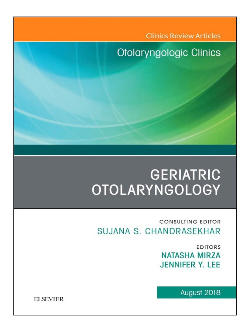 Geriatric Otolaryngology hardcover english - 22-Aug-18