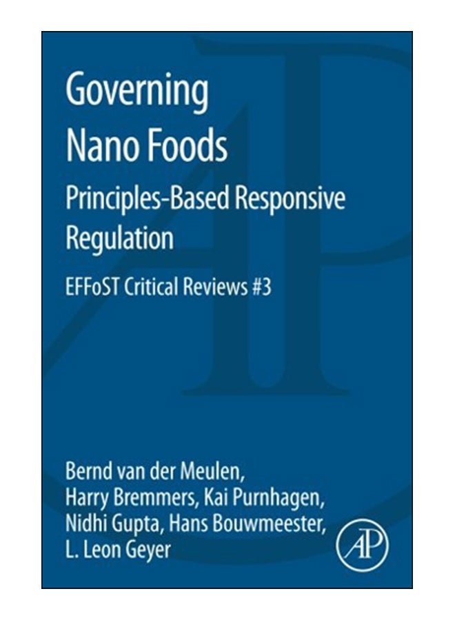 Governing Nano Foods Paperback English by Bernd van der Meulen - 17-Jan-14 