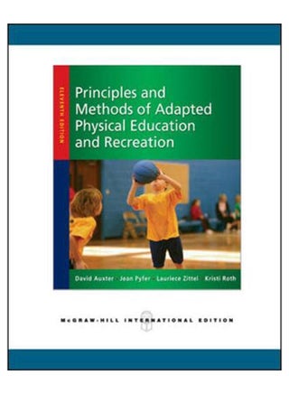 Principles And Methods Of Adapted Physical Education And Recreation paperback english - 16-Jun-09 - v1575895873/N32612619A_1