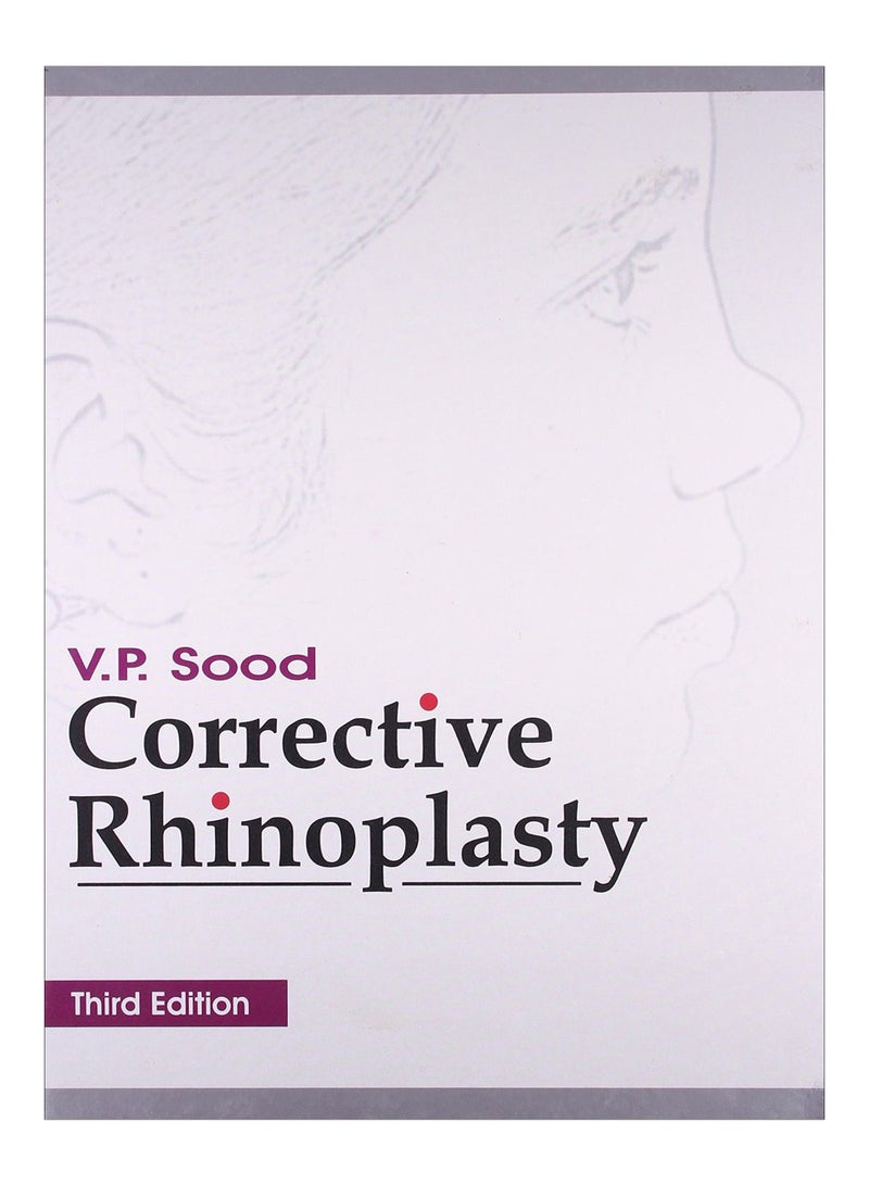 Corrective Rhinoplasty Hardcover English by V. P. Sood - 41609