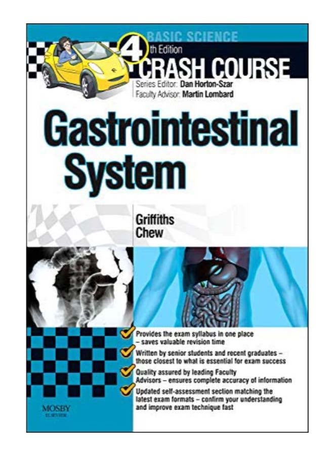 Crash Course Gastrointestinal System paperback english - 22-Aug-12