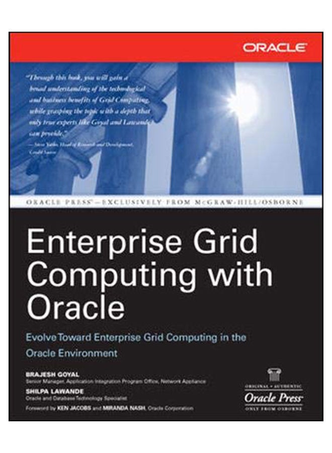 Enterprise Grid Computing With Oracle Paperback English by Brajesh Goyal - 16-Aug-06