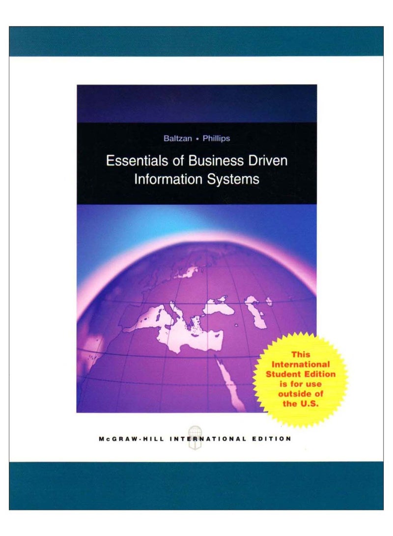 Essentials Of Business Driven Information Systems Paperback English by Paige Baltzan - 1-Feb-08 