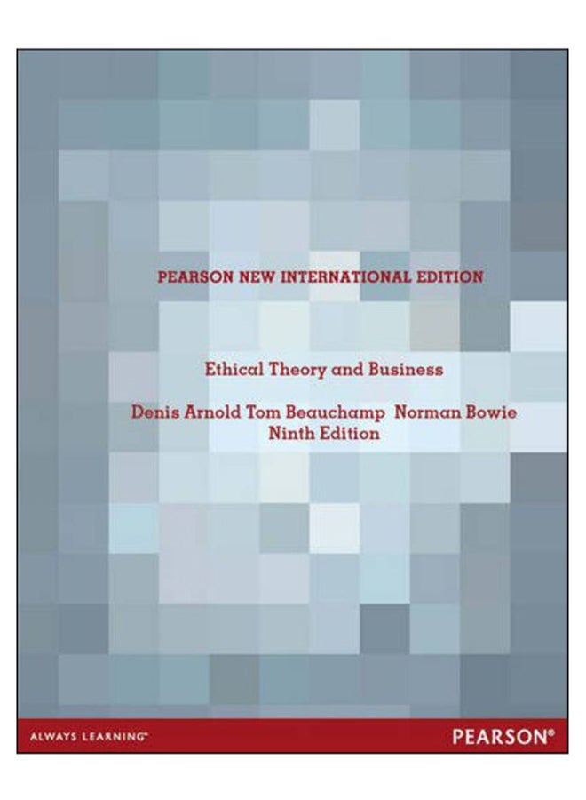 Ethical Theory And Business paperback english - 30-Oct-13 