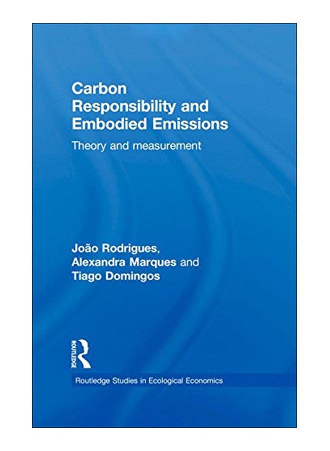 Carbon Responsibility And Embodied Emissions hardcover english - 28-Feb-10 