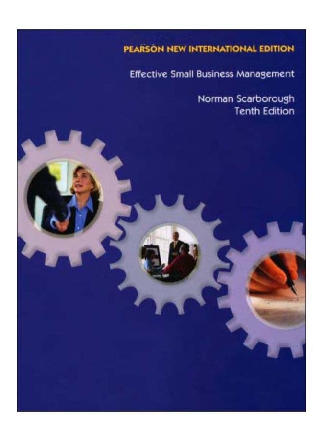 Effective Small Business Management paperback english - 31-Jul-13
