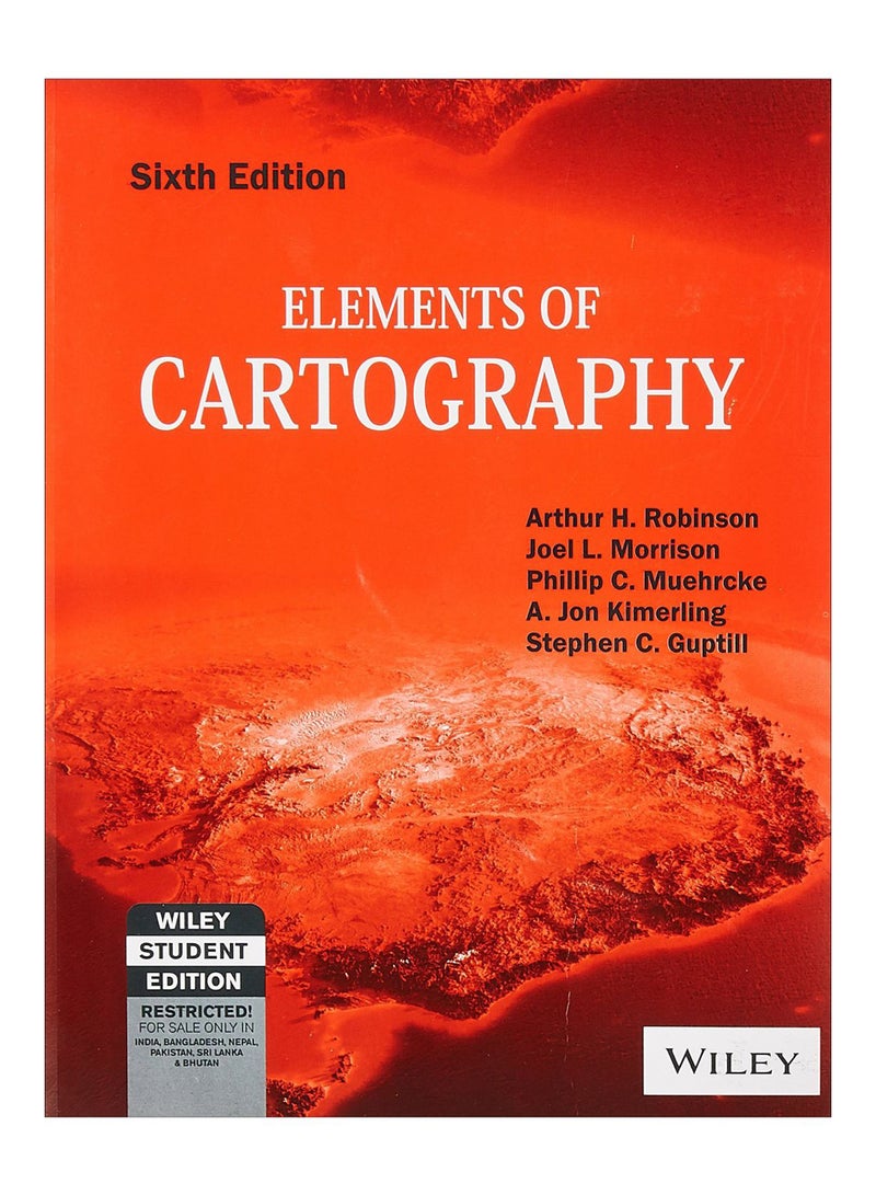 Elements Of Cartography Paperback English by Arthur H. Robinson - 8-Jul-05 
