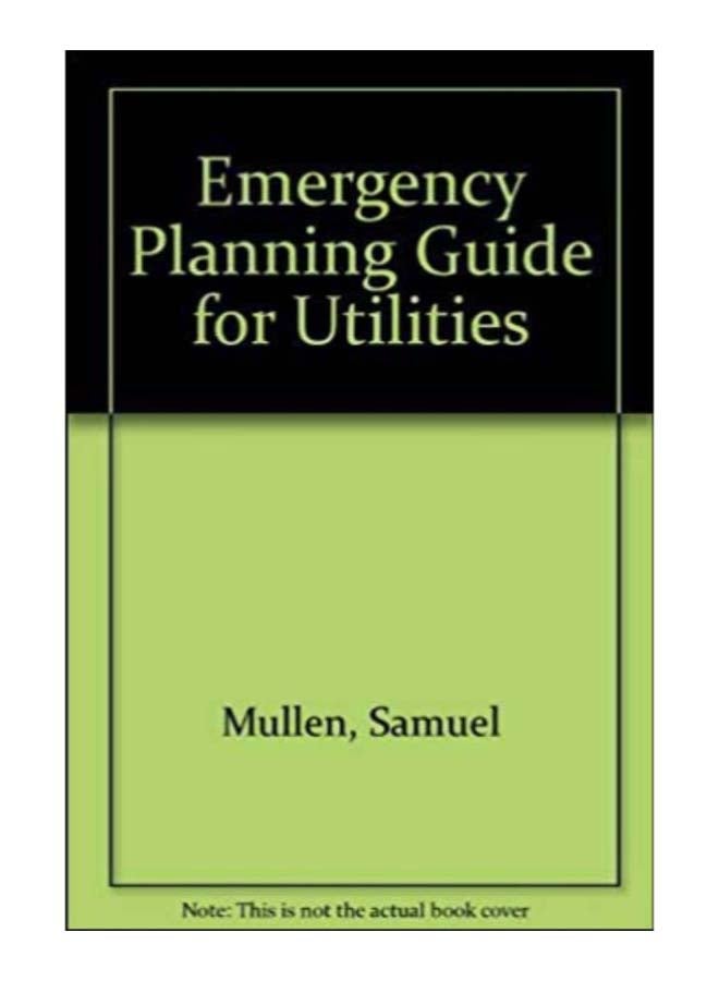 Emergency Planning Guide For Utilities hardcover english - 1-Feb-94 
