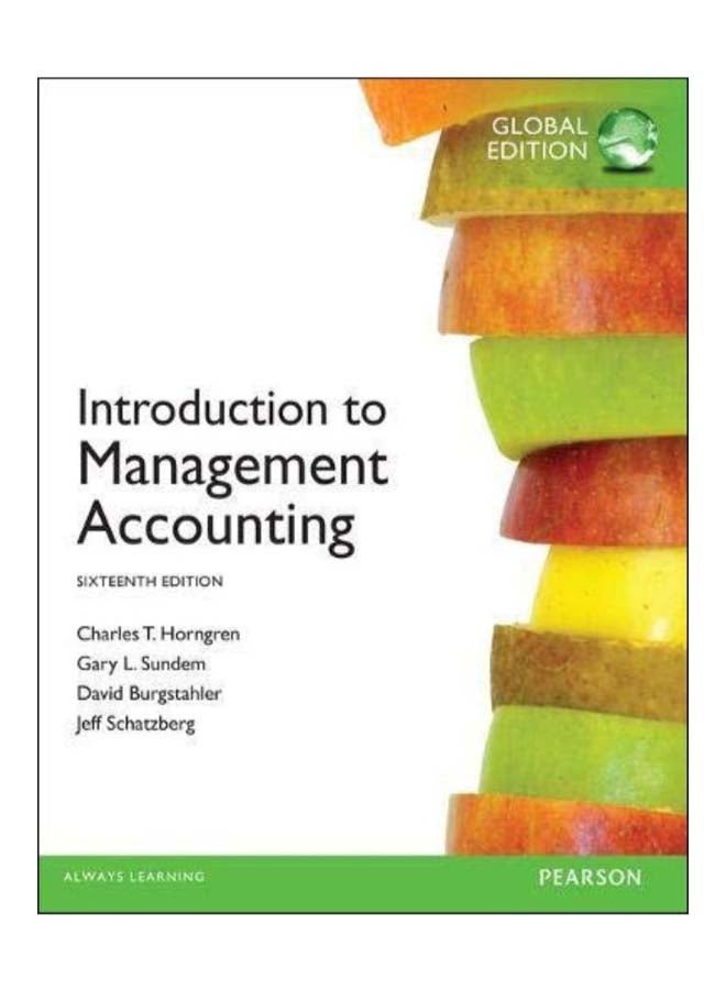 Introduction To Management Accounting paperback english - 7-Mar-16 