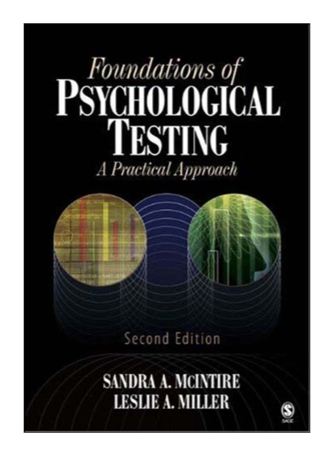 Foundations Of Psychological Testing hardcover english - 9-Jan-07 