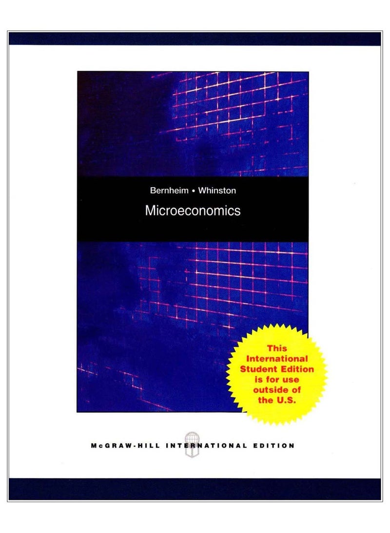 Microeconomics Paperback English by Michael D. Whinston - 01 Jan 2008 