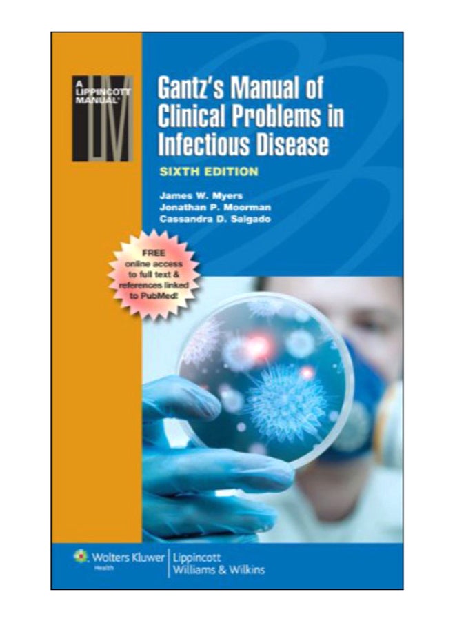 Gantz'S Manual Of Clinical Problems In Infectious Disease Paperback English by James W. Myers - 1-Nov-12 