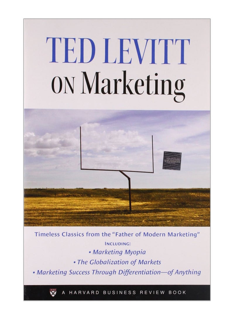 Ted Levitt On Marketing paperback english - 1-Jul-06 