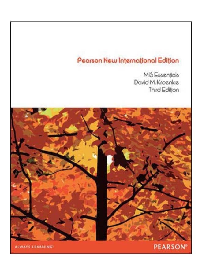 MIS Essentials paperback english - 1-Nov-13 