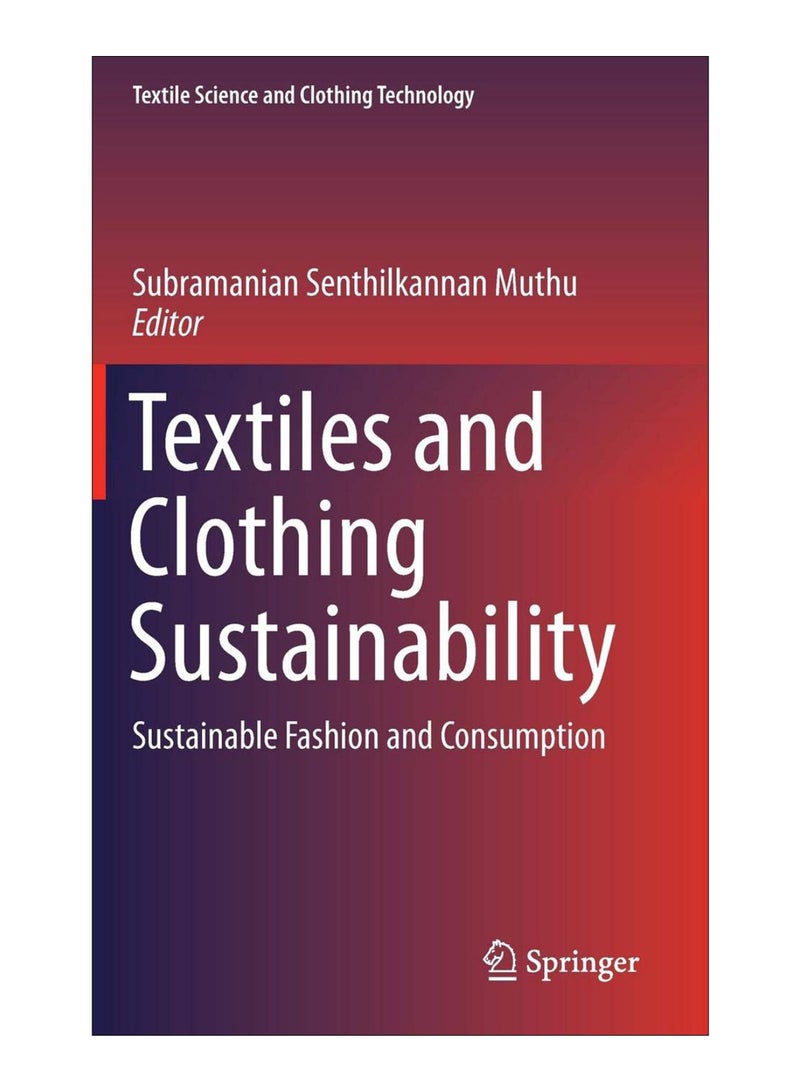 Textiles And Clothing Sustainability hardcover english - 29-Aug-16 