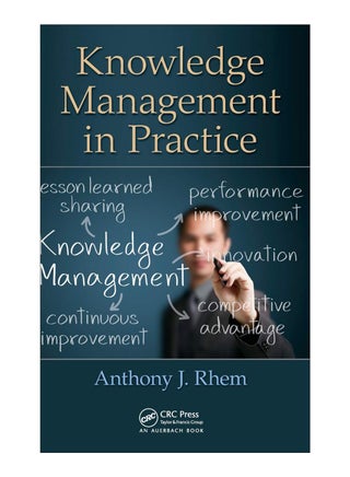 Knowledge Management In Practice hardcover english - 3-Aug-16 - v1575896304/N32615048A_1