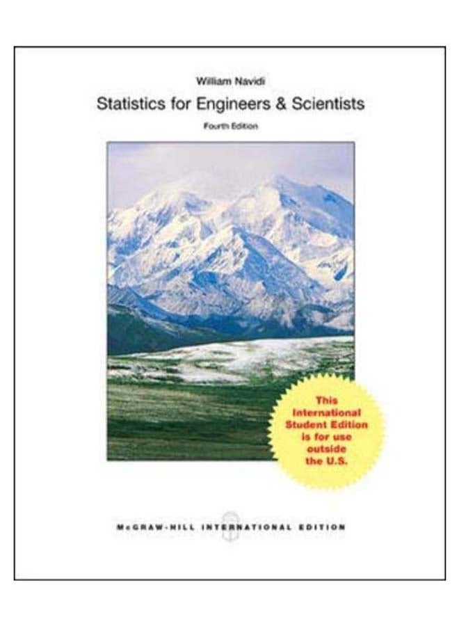Statistics For Engineers And Scientists Paperback English by William Navidi - 16-Mar-14 
