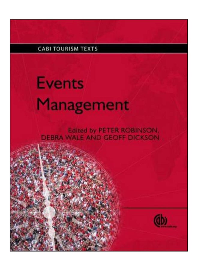 Events Management paperback english - 18-Aug-10