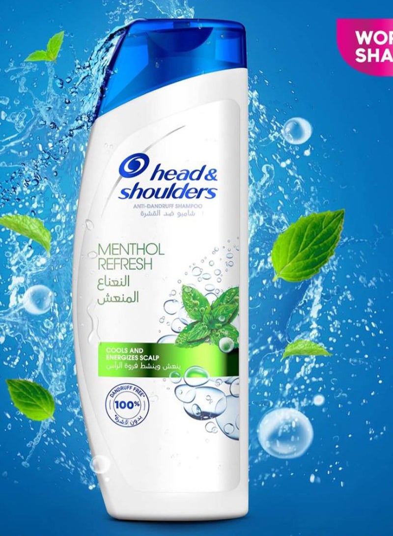 Head & Shoulders Menthol Refresh Anti-Dandruff Shampoo 400ml  - Image 2