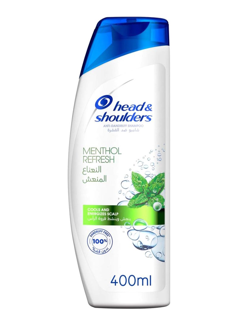 Head & Shoulders Menthol Refresh Anti-Dandruff Shampoo 400ml  - Image 1