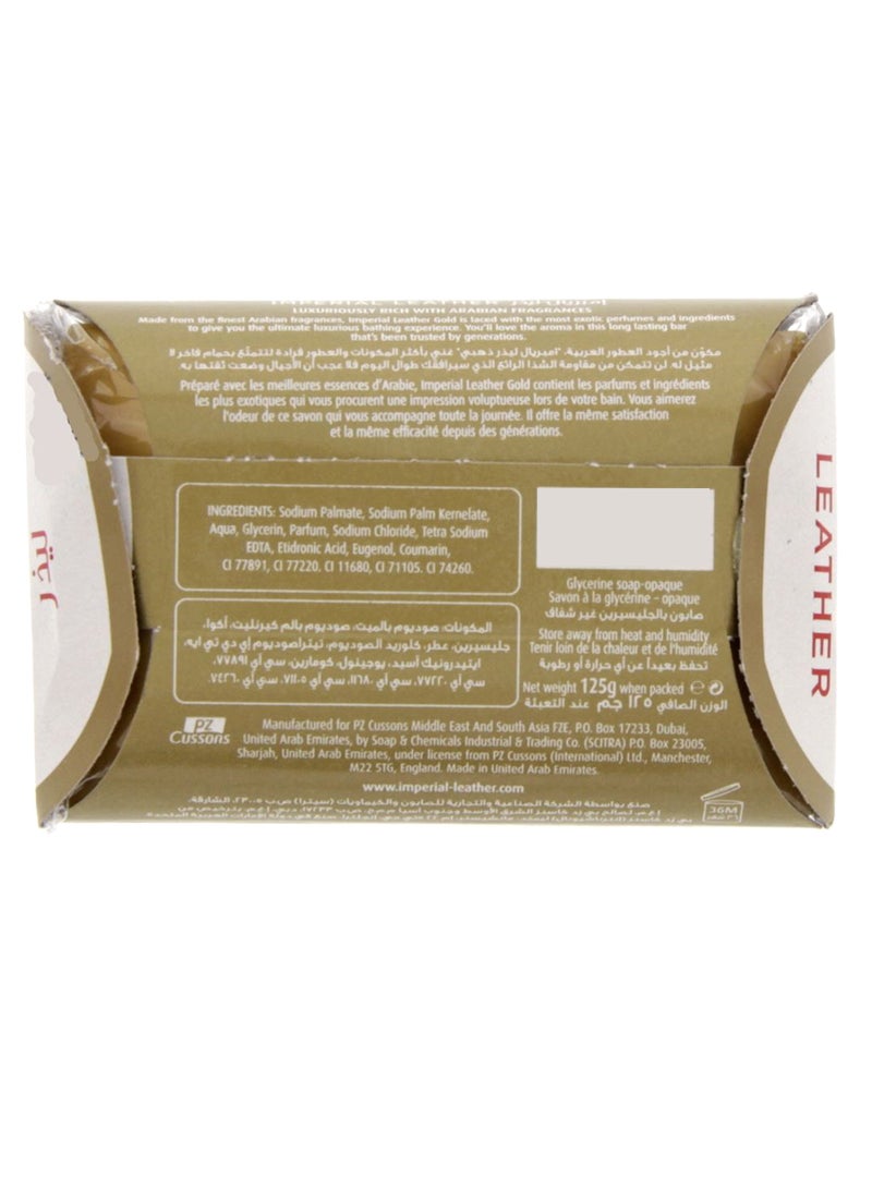 Imperial Leather Master Perfumers Gold Soap 125grams - Image 2