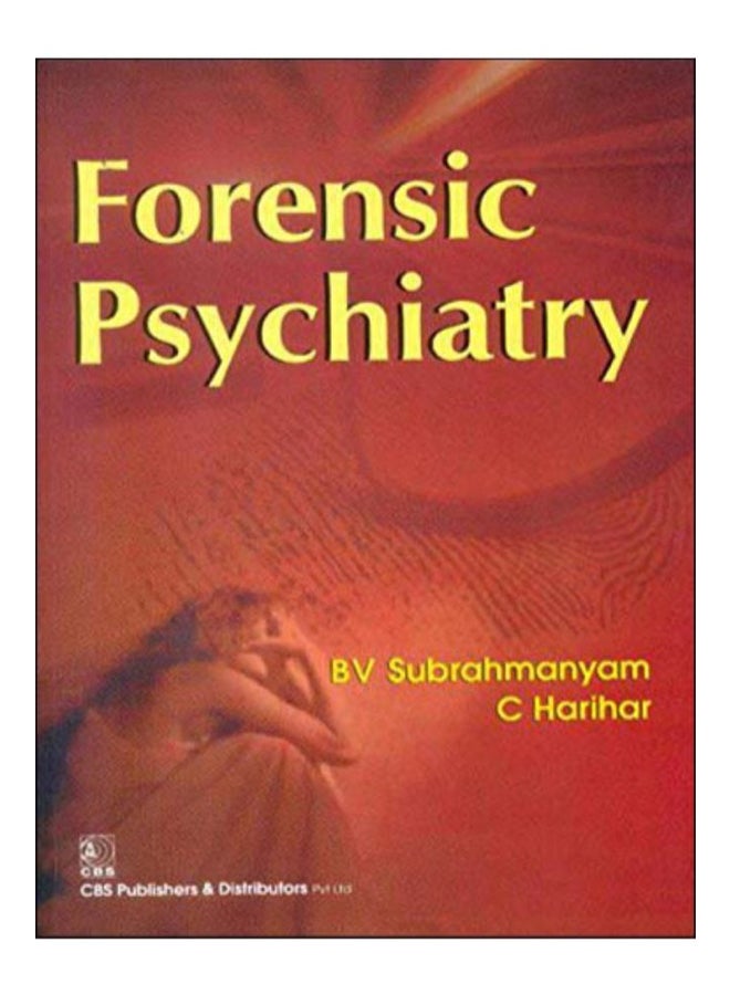 Forensic Psychiatry Paperback English by B. V. Subrahmanyam