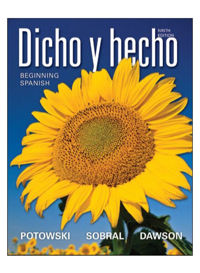 Dicho Y Hecho hardcover english - 16-Jun-11 