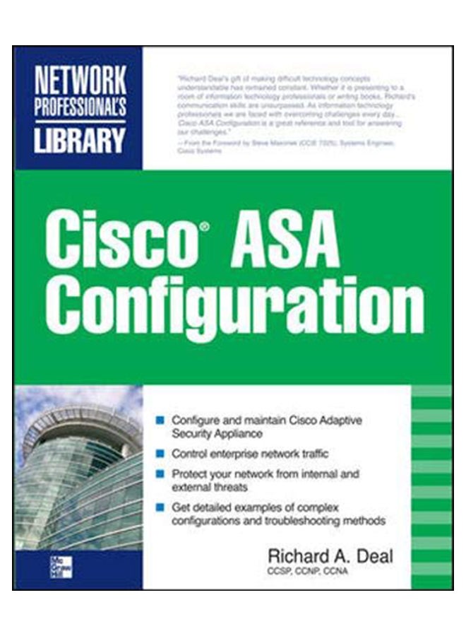 Cisco ASA Configuration Paperback English by Richard Deal - 16-Aug-09 