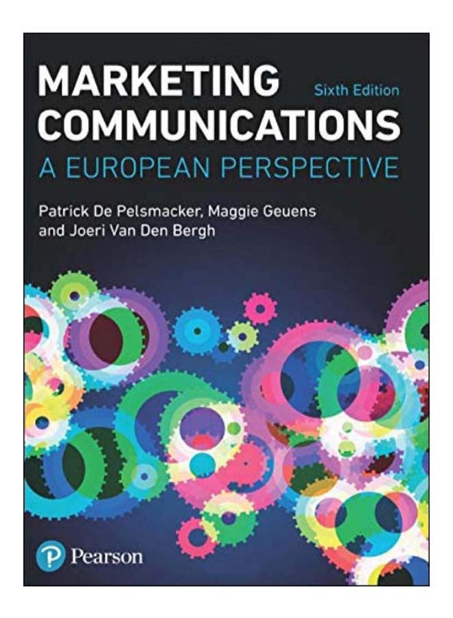 Marketing Communications Paperback English by Patrick De Pelsmacker - 16-Aug-17 