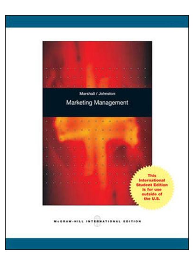 Marketing Management Paperback English by Greg Marshall - 16-Feb-09