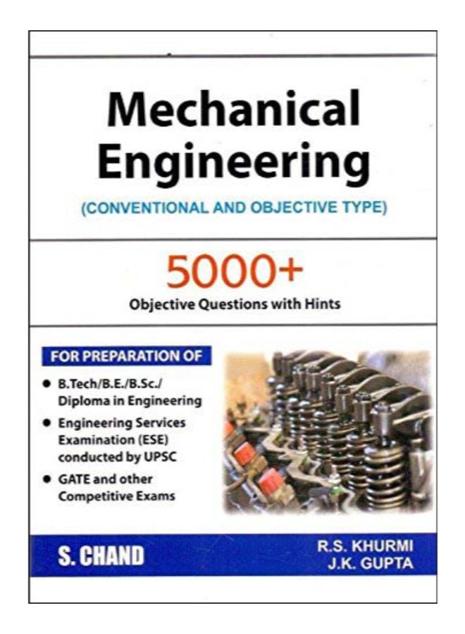 null - Mechanical Engineering Paperback English by R.S. Khurmi - 38412 - Image 1