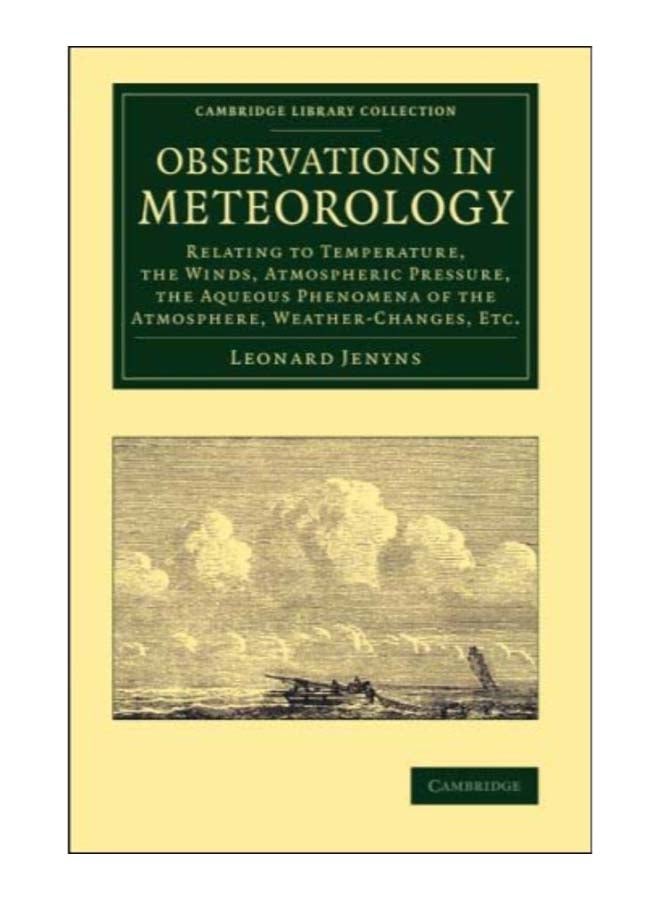 null - Observations In Meteorology paperback english - 12-Mar-14 - Image 1