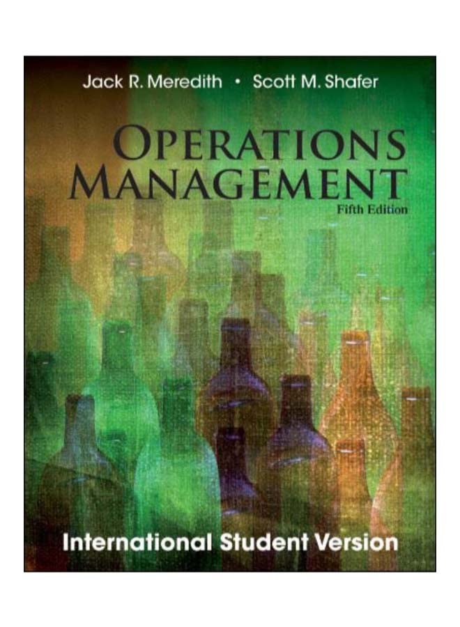 Operations Management paperback english - 18-Jan-13 