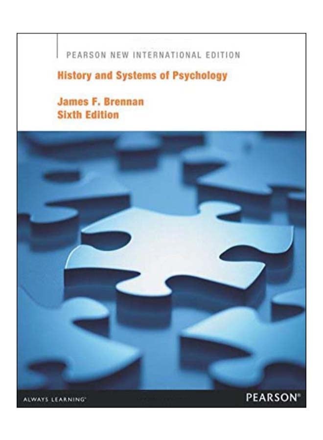 History And Systems Of Psychology paperback english - 1-Nov-13